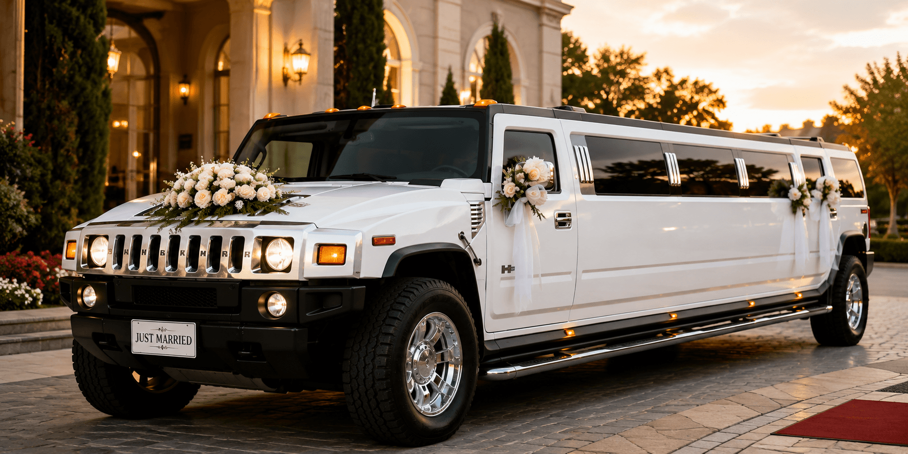 Ambassador Buses Hummer limousine