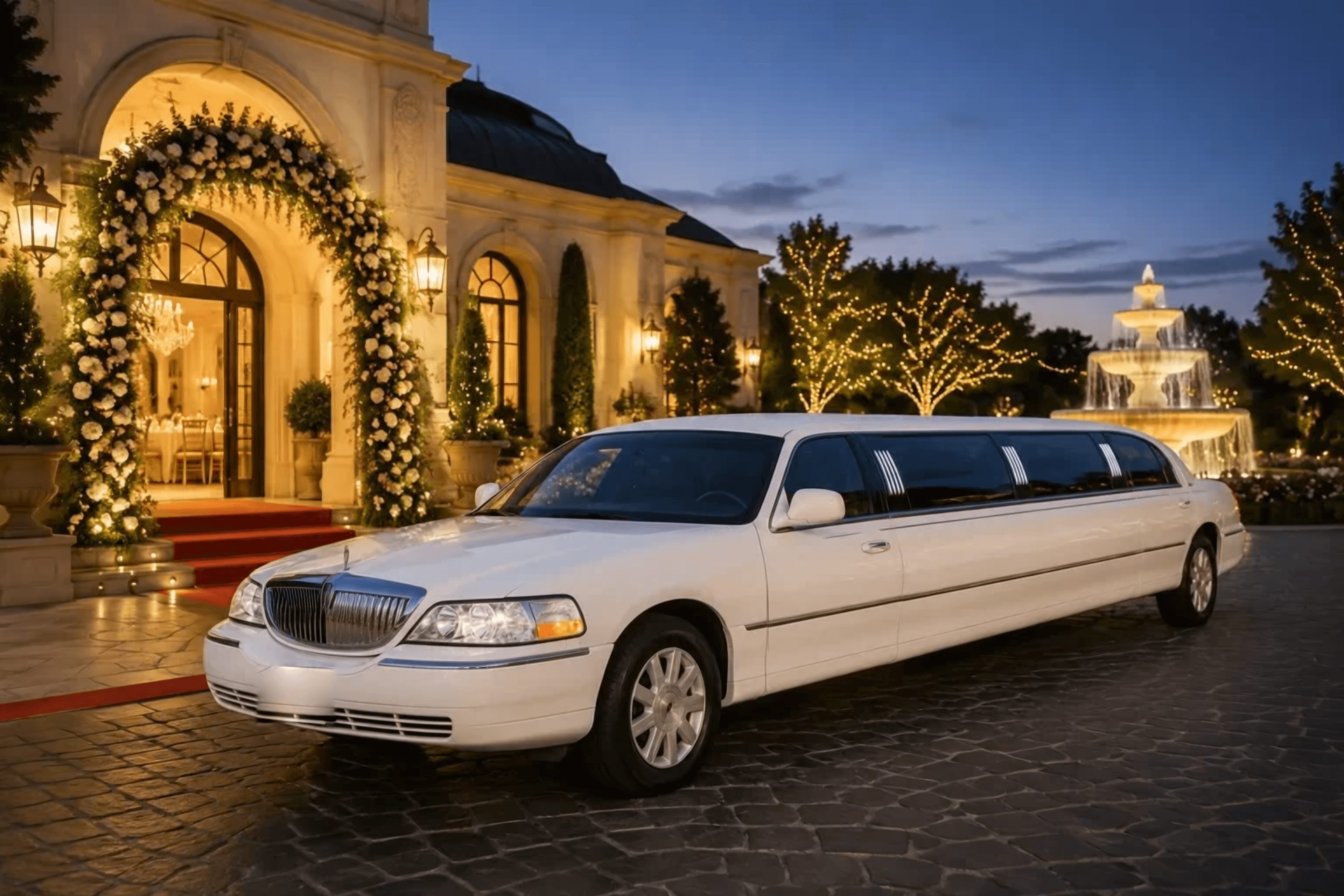 Ambassador Buses Lincoln stretch limousine