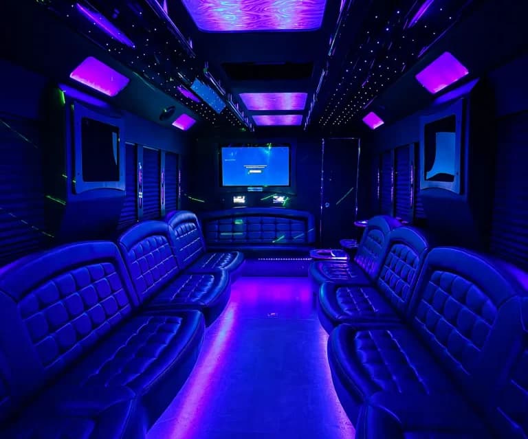 Ambassador Buses 40-passenger party bus